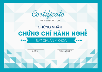 Chứng nhận bác sĩ